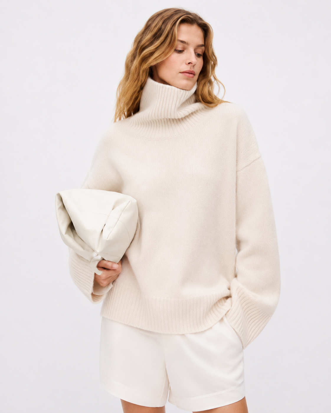 Oversized Roll-Neck Sweater