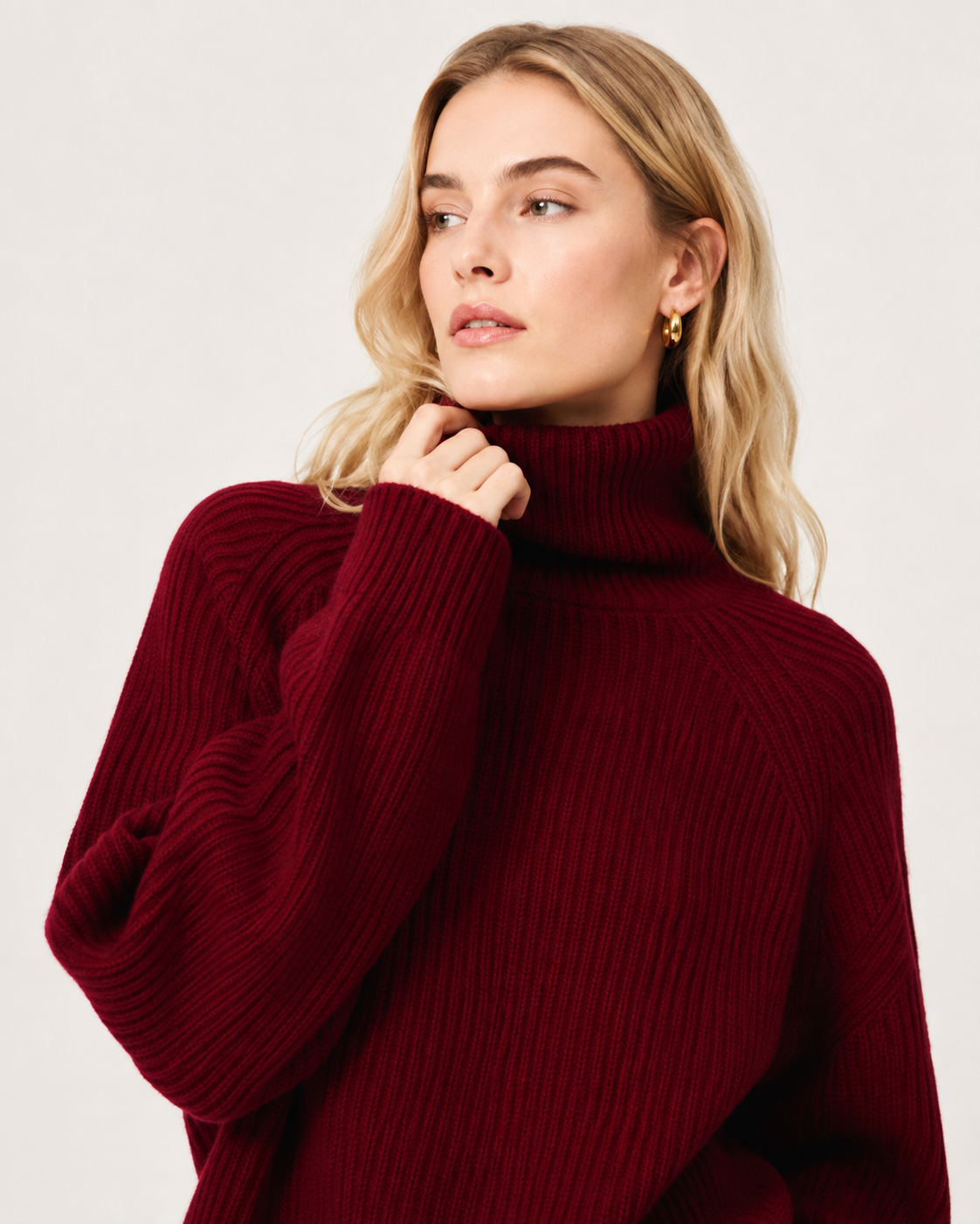 Classic Red Knit Sweater