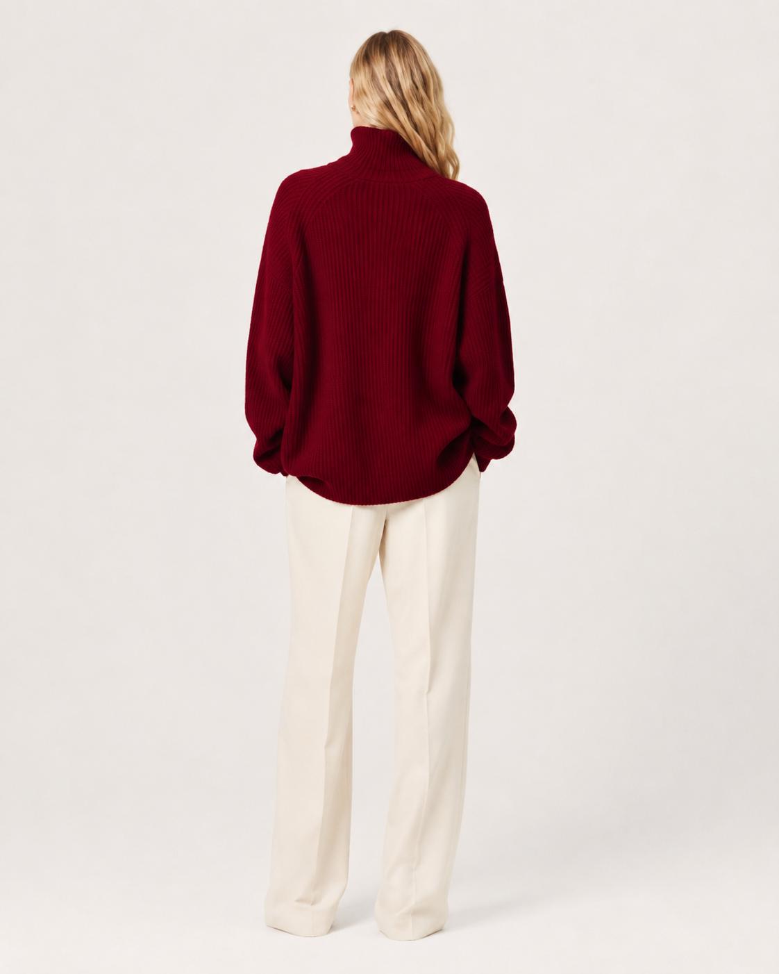 Classic Red Knit Sweater