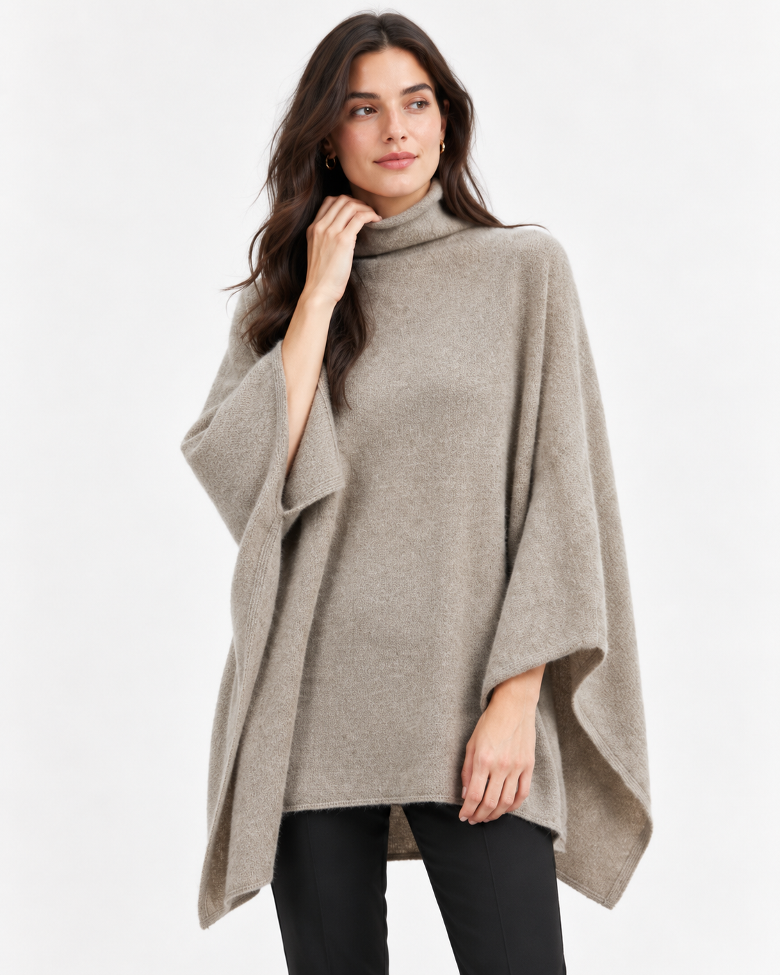 Sleeveless Mid-Length Cape