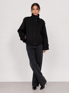 High-Collar Utility Jacket