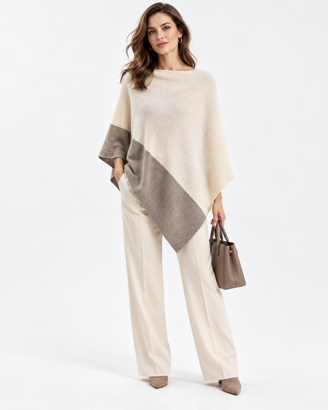 Mid-Length Pullover Cape