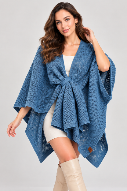 Sleeveless Mid-Length Cape