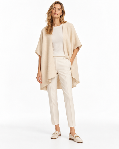 Batwing-Sleeve Cardigan