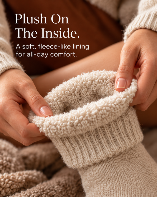 Braymont Cozy Mid-Calf Winter Socks – 5-Pair Pack