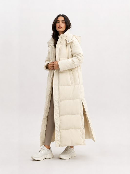Longline Puffer Coat
