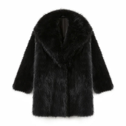Colette Longline Plush Coat