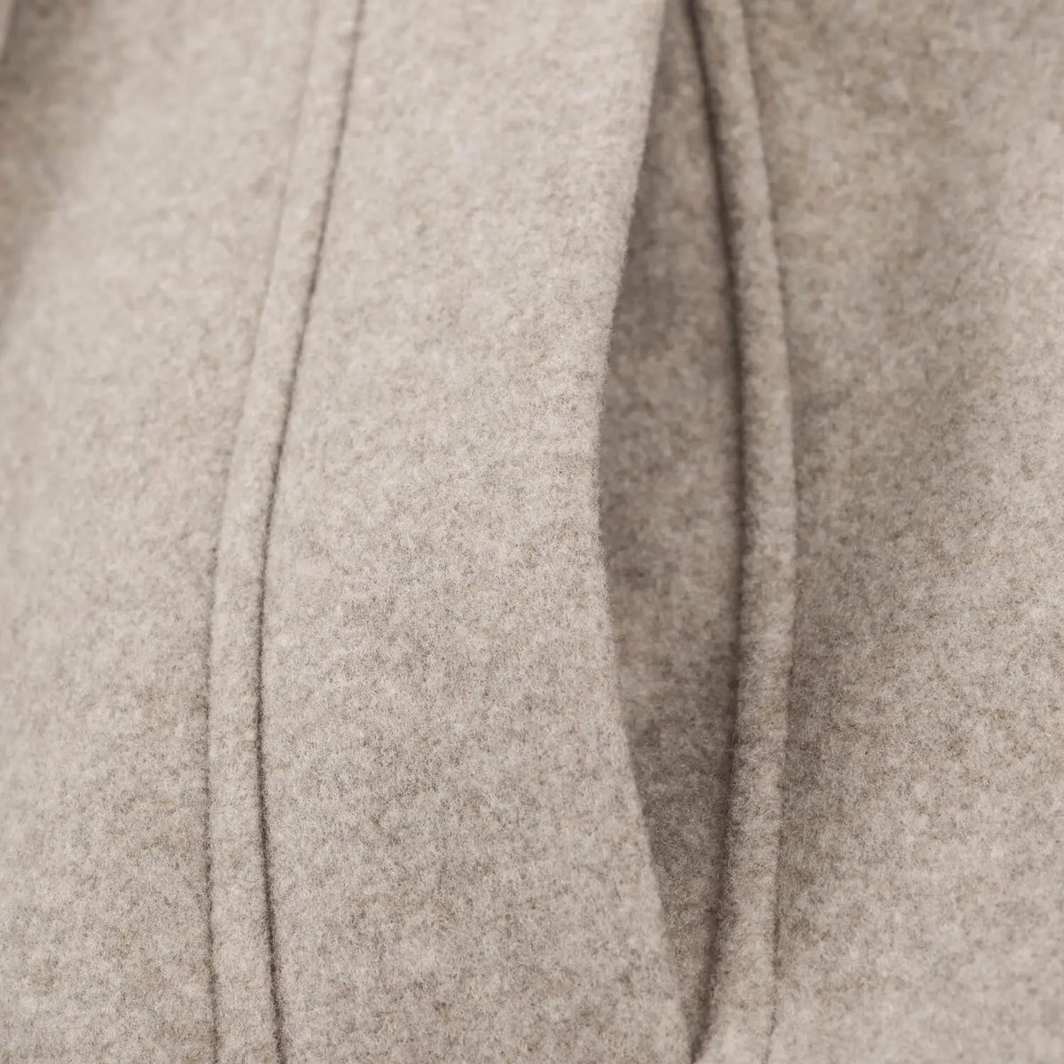 Relaxed Double-Breasted Longline Coat