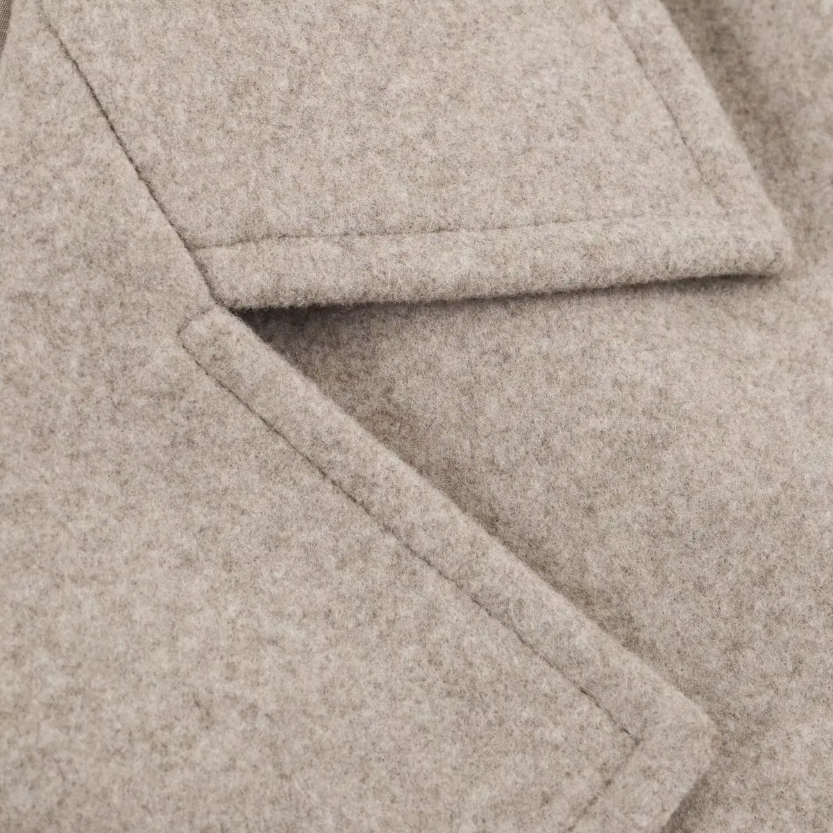 Relaxed Double-Breasted Longline Coat