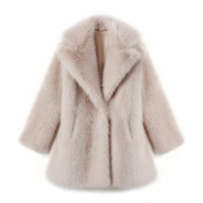 Colette Longline Plush Coat