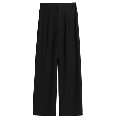 Wide-Leg Tailored Pants